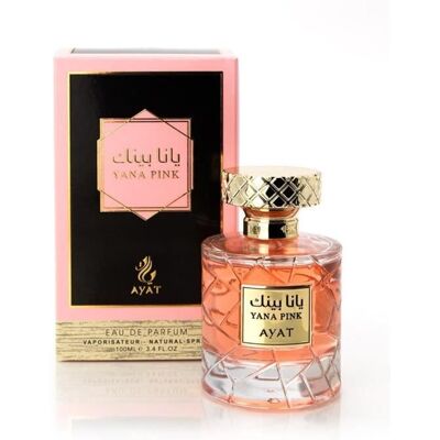 YANA PINK Eau de Parfum - Ambre, Bois de Santal, Vanille - 100ml - Publicité YANA PINK Eau de Parfum - Ambre, Bois de Santal, Vanille - 100ml - Publicité