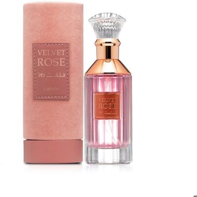 Eau de parfum pour Femme – VELVET ROSE - 100ml – Lattafa (Ard Al Zaafaran) - Publicité Eau de parfum pour Femme – VELVET ROSE - 100ml – Lattafa (Ard Al Zaafaran) - Publicité