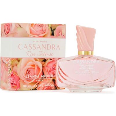 JEANNE ARTHES Parfum Femme Cassandra Rose Intense Eau De Parfum Flacon Vaporisateur 100 Ml Fabriqué En France À Grasse - Publicité JEANNE ARTHES Parfum Femme Cassandra Rose Intense Eau De Parfum Flacon Vaporisateur 100 Ml Fabriqué En France À Grasse - Publicité