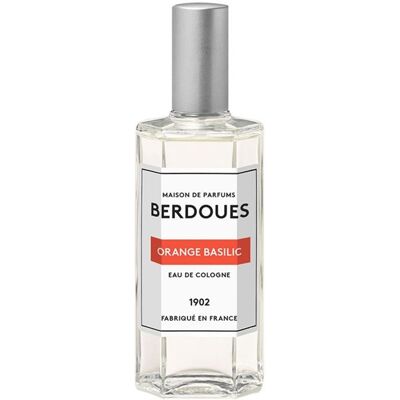 Berdoues Eau de Cologne Orange Basilic Flacon 125 ml - Publicité Berdoues Eau de Cologne Orange Basilic Flacon 125 ml - Publicité