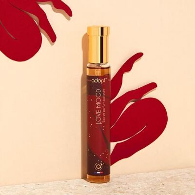 Eau de parfum femme - ADOPT - Adopt’ Love Mood - 30 ml - Oriental ambré gourmand - Mandarine Amande Vanille - Publicité Eau de parfum femme - ADOPT - Adopt’ Love Mood - 30 ml - Oriental ambré gourmand - Mandarine Amande Vanille - Publicité