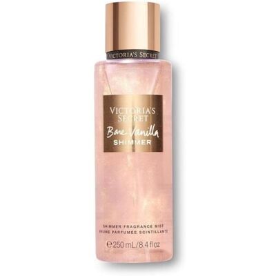 Victoria's Secret Bare Vanilla Shimmer Brume - Brume - Publicité Victoria's Secret Bare Vanilla Shimmer Brume - Brume - Publicité
