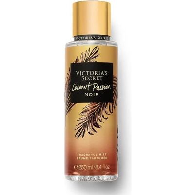 Victoria's Secret Victorias Secret New! Coconut Passion NOIR Fragrance Mist 250ml - Publicité Victoria's Secret Victorias Secret New! Coconut Passion NOIR Fragrance Mist 250ml - Publicité