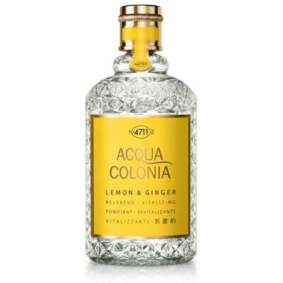4711 Acqua Colonia Lemon & Ginger Eau de Cologne (Unisexe) 100 ml - Publicité 4711 Acqua Colonia Lemon & Ginger Eau de Cologne (Unisexe) 100 ml - Publicité