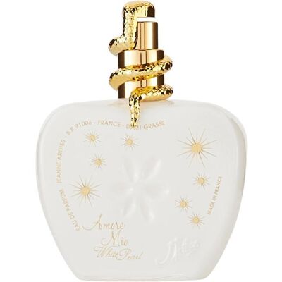 JEANNE ARTHES Parfum Femme Amore Mio White Pearl - Rose Vanille Orientale - Fabriqué en France - Flacon 100ml - Publicité JEANNE ARTHES Parfum Femme Amore Mio White Pearl - Rose Vanille Orientale - Fabriqué en France - Flacon 100ml - Publicité