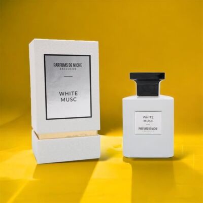 Parfum de Niche - Exclusive White Musc - 100 ML - Eau de parfum - Floral - Mixte - Publicité Parfum de Niche - Exclusive White Musc - 100 ML - Eau de parfum - Floral - Mixte - Publicité