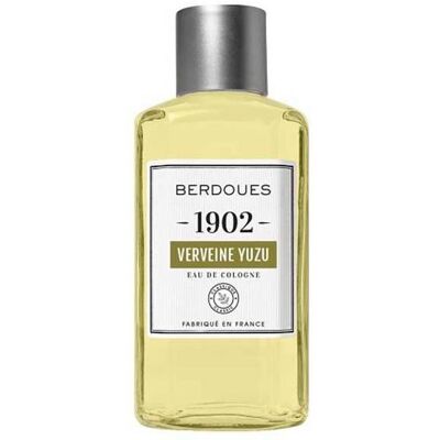 Berdoues Eau de Cologne Tradition Verveine Yuzu 245ml - Publicité Berdoues Eau de Cologne Tradition Verveine Yuzu 245ml - Publicité