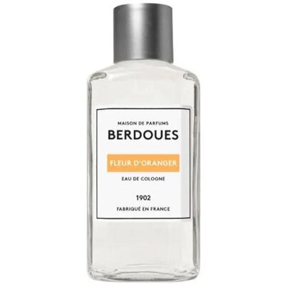Berdoues Eau de Cologne Tradition Fleur d' Oranger 245ml - Publicité Berdoues Eau de Cologne Tradition Fleur d' Oranger 245ml - Publicité