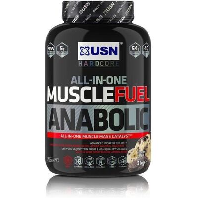 USN Prise de masse Muscle Fuel Anabolic - 2 kg - Cookies&Cream - Publicité USN Prise de masse Muscle Fuel Anabolic - 2 kg - Cookies&Cream - Publicité