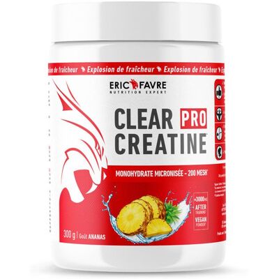 Créatine Eric Favre - Clear Pro Creatine - Ananas 300g - Publicité Créatine Eric Favre - Clear Pro Creatine - Ananas 300g - Publicité