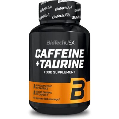 BioTechUSA Caféine + Taurine - 60 gélules - Publicité BioTechUSA Caféine + Taurine - 60 gélules - Publicité