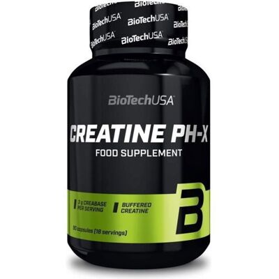 BioTechUSA Creatine PH-X - 90 capsules - Supplément de créatine - Soutien musculaire - Publicité BioTechUSA Creatine PH-X - 90 capsules - Supplément de créatine - Soutien musculaire - Publicité