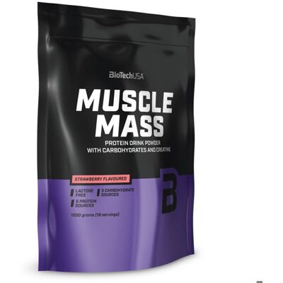 Biotech USA Masse Musculaire - Poudre - Plusieurs couleurs - 1000g - Publicité Biotech USA Masse Musculaire - Poudre - Plusieurs couleurs - 1000g - Publicité