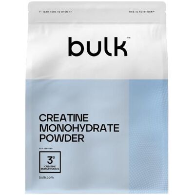 Créatine Monohydra 500g Framboise bleue Bulk Creatine - Publicité Créatine Monohydra 500g Framboise bleue Bulk Creatine - Publicité
