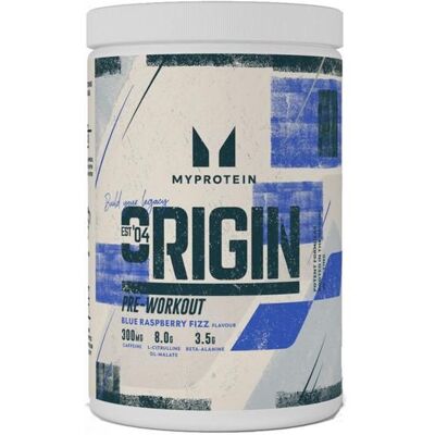 MyProtein Origin Pre-Workout - Fizz Framboise Bleue - 600 g - Pré-Workout en Poudre - Publicité MyProtein Origin Pre-Workout - Fizz Framboise Bleue - 600 g - Pré-Workout en Poudre - Publicité
