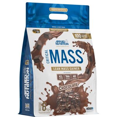 Applied Nutrition Critical Mass Professionnel, Chocolat - 6000g - Publicité Applied Nutrition Critical Mass Professionnel, Chocolat - 6000g - Publicité