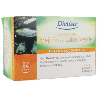 Dietisa Moules Vertes à L'Enrobage - Supplément pour les Articulations - Publicité Dietisa Moules Vertes à L'Enrobage - Supplément pour les Articulations - Publicité