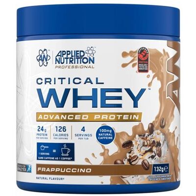Critical Whey 132g Frappuccino Applied Nutrition Proteine - Publicité Critical Whey 132g Frappuccino Applied Nutrition Proteine - Publicité