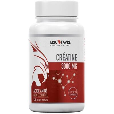 Créatine Végétalienne Eric Favre 3000mg - Complément de Créatine - Publicité Créatine Végétalienne Eric Favre 3000mg - Complément de Créatine - Publicité