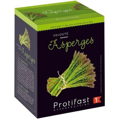 Protifast Velouté saveur Asperges 7 sachets de 265gr - Publicité Protifast Velouté saveur Asperges 7 sachets de 265gr - Publicité