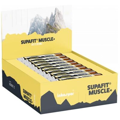 INKOSPOR Supafit Muscle+ Ampoules d'Aminos - Publicité INKOSPOR Supafit Muscle+ Ampoules d'Aminos - Publicité