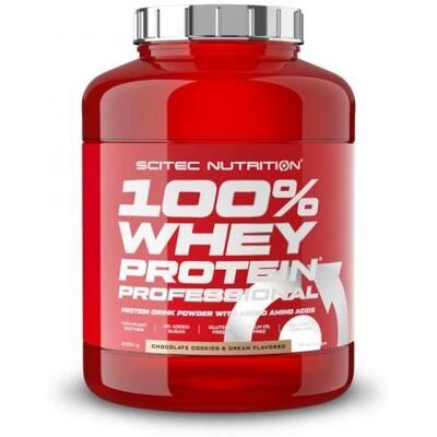 100% WHEY PROFESSIONAL (2350kg) Whey protéineCookies ChocolatScitec Nutrition Cookies Chocolat - Publicité 100% WHEY PROFESSIONAL (2350kg) Whey protéineCookies ChocolatScitec Nutrition Cookies Chocolat - Publicité