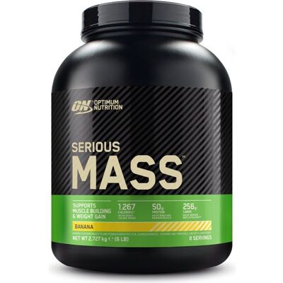 Optimum Nutrition Serious Muscle Gainer - Multiple Proteins - Banana - Gainer de Masse - Publicité Optimum Nutrition Serious Muscle Gainer - Multiple Proteins - Banana - Gainer de Masse - Publicité