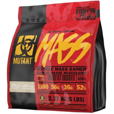 MUTANT MASS 2270 kg PVL Mutant (Vanille - 2.27 kg) - Publicité MUTANT MASS 2270 kg PVL Mutant (Vanille - 2.27 kg) - Publicité