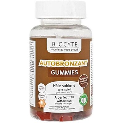 Biocyte Autobrozant Gummies - Pour une peau éclatante - 60 gommes - Publicité Biocyte Autobrozant Gummies - Pour une peau éclatante - 60 gommes - Publicité