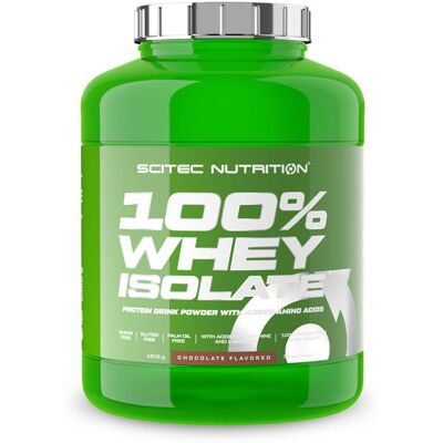 Whey isolate Scitec Nutrition - 100% Whey Isolate - Chocolate 1816g - Publicité Whey isolate Scitec Nutrition - 100% Whey Isolate - Chocolate 1816g - Publicité