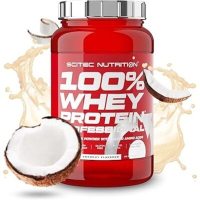 Scitec Nutrition 100% Whey Protein Coconut - 920g - Publicité Scitec Nutrition 100% Whey Protein Coconut - 920g - Publicité