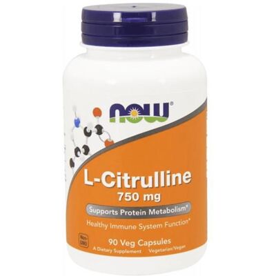 Now Foods L-Citrulline 750 mg - Complément alimentaire - Publicité Now Foods L-Citrulline 750 mg - Complément alimentaire - Publicité