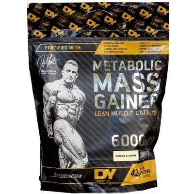 Masse métabolique 6000g Cookies et Crème Dorian Yates Nutrition Gainers - Prise de Masse - Publicité Masse métabolique 6000g Cookies et Crème Dorian Yates Nutrition Gainers - Prise de Masse - Publicité