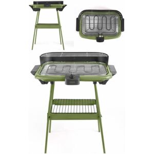LIVOO Barbecue Electrique sur Pieds ou de Table Vert 2000W + Set de 4 accessoires pour barbecue Vert - Publicité LIVOO Barbecue Electrique sur Pieds ou de Table Vert 2000W + Set de 4 accessoires pour barbecue Vert - Publicité