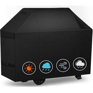 AMRINUGL 1 pièce Housse de gril Oxford 420D imperméable et résistante aux déchirures pour barbecue gaz extérieur toute lannée Label Noir - Publicité AMRINUGL 1 pièce Housse de gril Oxford 420D imperméable et résistante aux déchirures pour barbecue gaz extérieur toute lannée Label Noir - Publicité