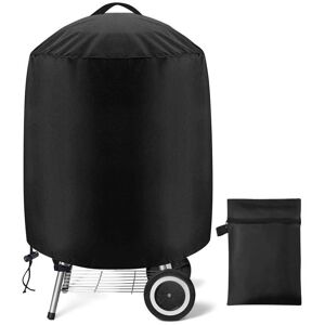 ZEMINPEOEL Housse de Barbecue Ronde Bâche de Protection Résistante de 420D Oxford BBQ à Gaz Imperméable Coupe-Vent Anti-UV 71 x 68 cm Noir - Publicité ZEMINPEOEL Housse de Barbecue Ronde Bâche de Protection Résistante de 420D Oxford BBQ à Gaz Imperméable Coupe-Vent Anti-UV 71 x 68 cm Noir - Publicité