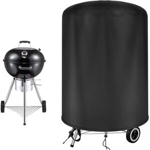 BIGILANTUH Housse Barbecue 71 x 68cm Bâche de Protection Exterieur pour BBQ Grill 420D Oxford Couverture Barbecue Imperméable Noir - Publicité BIGILANTUH Housse Barbecue 71 x 68cm Bâche de Protection Exterieur pour BBQ Grill 420D Oxford Couverture Barbecue Imperméable Noir - Publicité
