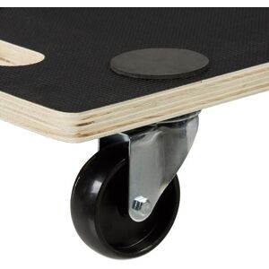 HELLOSHOP26 Chariot de transport avec freins socle roulant freins chariot roulettes 13_0002523 Jaune - Publicité HELLOSHOP26 Chariot de transport avec freins socle roulant freins chariot roulettes 13_0002523 Jaune - Publicité