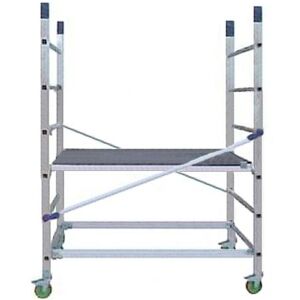 SUPREMALU205 Échafaudage roulant aluminium Supremalu 3m Echafaudages stephanois - Publicité SUPREMALU205 Échafaudage roulant aluminium Supremalu 3m Echafaudages stephanois - Publicité