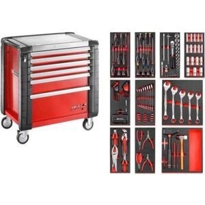 Composition doutillage + servante 4 modules 6 tiroirs - FACOM - JET.6M4PLPF Gris - Publicité Composition doutillage + servante 4 modules 6 tiroirs - FACOM - JET.6M4PLPF Gris - Publicité