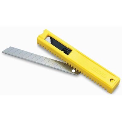 Distributeur de lames de cutters - STANLEY - 1-11-300 - 9 mm - 10 lames - Épaisseur 043 mm - Publicité Distributeur de lames de cutters - STANLEY - 1-11-300 - 9 mm - 10 lames - Épaisseur 043 mm - Publicité