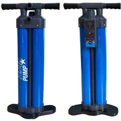 NO NAME Pompe triple action - POOLSTAR - STAR Pump - Haute pression 2 cylindres - Jusquà 29 PSI - Manomètre intégré Bleu - Publicité NO NAME Pompe triple action - POOLSTAR - STAR Pump - Haute pression 2 cylindres - Jusquà 29 PSI - Manomètre intégré Bleu - Publicité