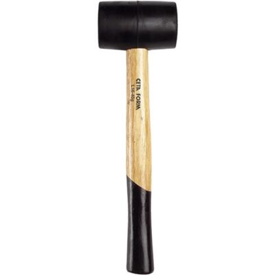 CETAFORM Maillet en caoutchouc dur Diamètre 60mm Longueur 310mm Noir - Publicité CETAFORM Maillet en caoutchouc dur Diamètre 60mm Longueur 310mm Noir - Publicité