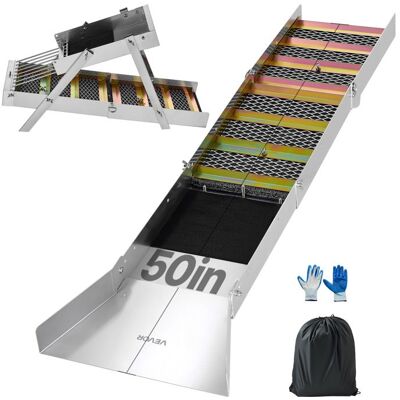 Rampe dOrpaillage Pliante-VEVOR-Kit dOrpaillage Portable 127 cm-Sluice High Banker 2 en 1 en Alliage dAluminium - Publicité Rampe dOrpaillage Pliante-VEVOR-Kit dOrpaillage Portable 127 cm-Sluice High Banker 2 en 1 en Alliage dAluminium - Publicité