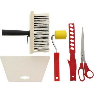 set lot outils pour papier peint tapissier tapisserie brosse rouleau joint spatule pose tapisser - Publicité set lot outils pour papier peint tapissier tapisserie brosse rouleau joint spatule pose tapisser - Publicité