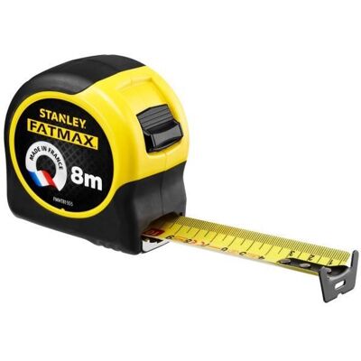 Mètre ruban 8 m x 32 mm STANLEY FATMAX - FMHT81555-0 - Blade Armor Noir - Publicité Mètre ruban 8 m x 32 mm STANLEY FATMAX - FMHT81555-0 - Blade Armor Noir - Publicité