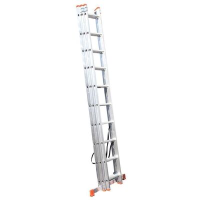 Echelle transformable - MON MOBILIER DESIGN - 3 plans - Aluminium léger - 10 marches - Charge 150 kg - Publicité Echelle transformable - MON MOBILIER DESIGN - 3 plans - Aluminium léger - 10 marches - Charge 150 kg - Publicité