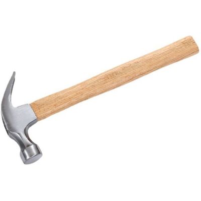 ZENTRONIS Lot de 1 marteaux à panne fendue de 750 g marteau à clou avec poignée en bois pour réparation à la maison bricolage 077 kg - Publicité ZENTRONIS Lot de 1 marteaux à panne fendue de 750 g marteau à clou avec poignée en bois pour réparation à la maison bricolage 077 kg - Publicité