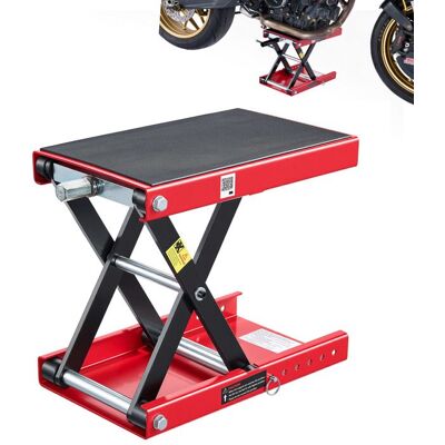 Cric à Ciseaux pour Moto-Duoku-Élévateur Portable avec Capacité de Charge de 499 kg Plage de Levage de 95 à 34 cm Acier Robuste - Publicité Cric à Ciseaux pour Moto-Duoku-Élévateur Portable avec Capacité de Charge de 499 kg Plage de Levage de 95 à 34 cm Acier Robuste - Publicité