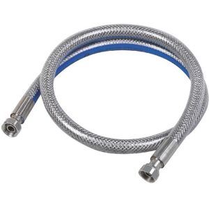Flexible gaz - Eurogaz - 1 m - Inox - 15 x 21 - Embouts mécaniques Bleu - Publicité Flexible gaz - Eurogaz - 1 m - Inox - 15 x 21 - Embouts mécaniques Bleu - Publicité